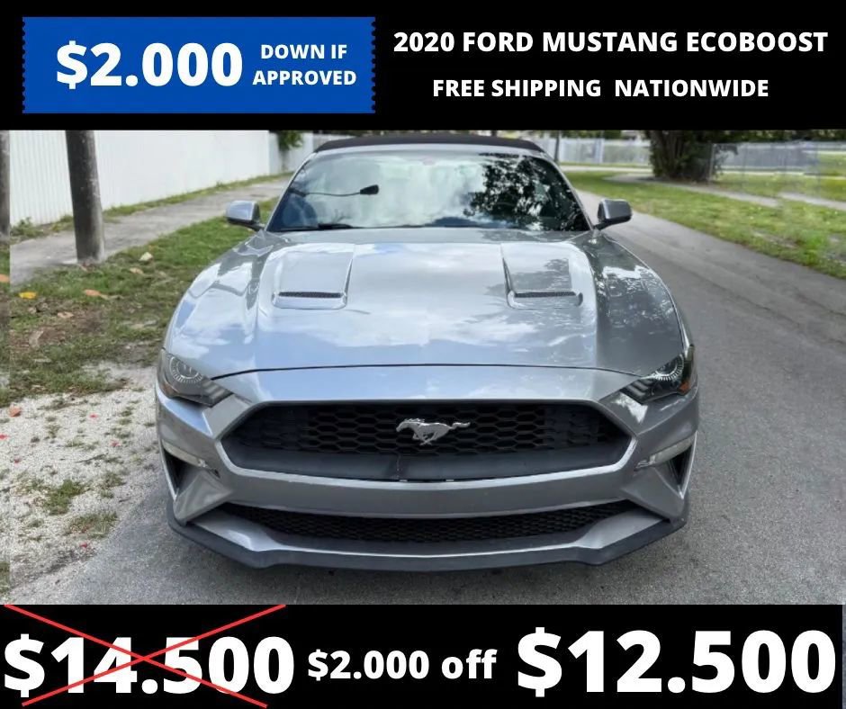 Used 2020 Ford Mustang Premium RWD image 2