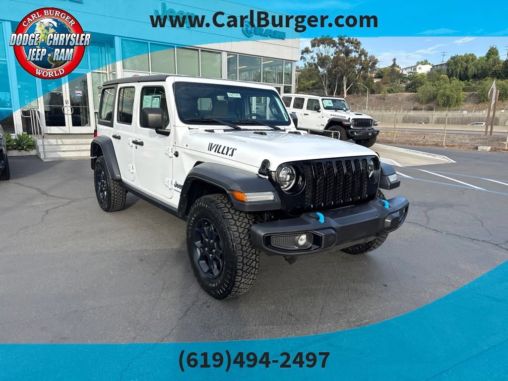 Certified 2023 Jeep Wrangler Unlimited w/ 8.4" Radio Group