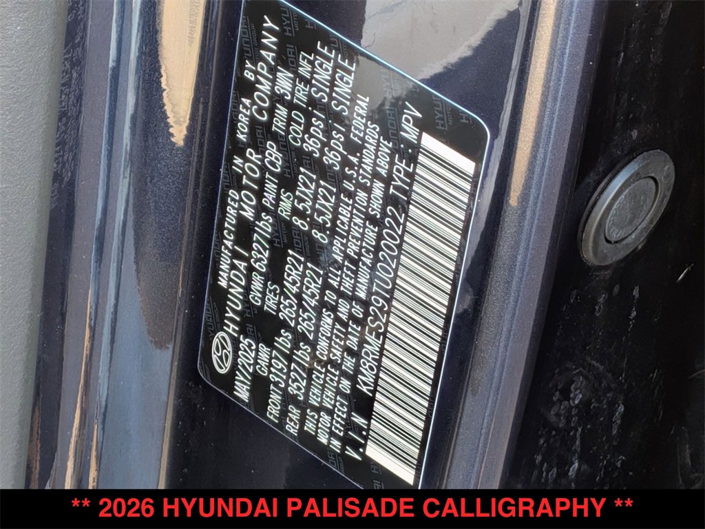 Used 2026 Hyundai Palisade Calligraphy image 31