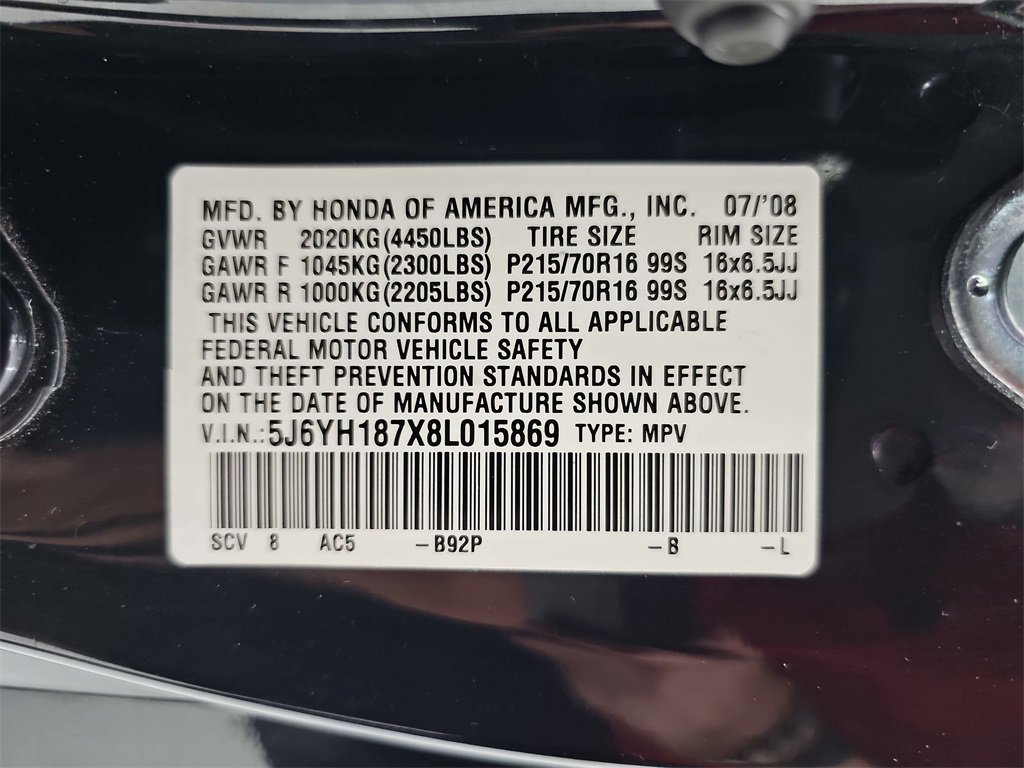 Used 2008 Honda Element EX image 39