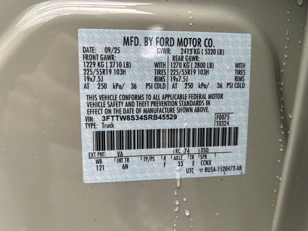 New 2025 Ford Maverick Lariat w/ 4K Tow Package image 34