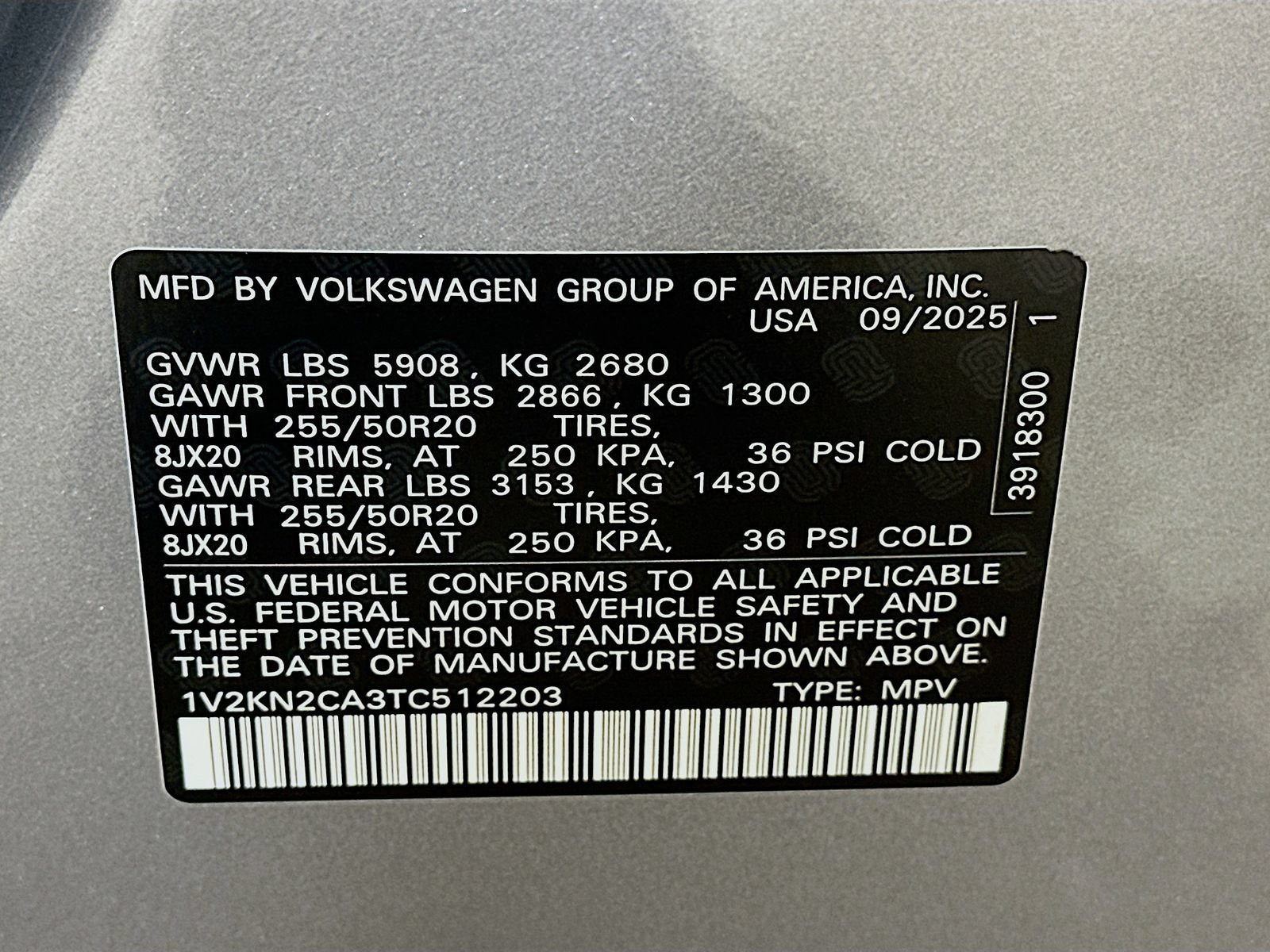 New 2026 Volkswagen Atlas SE AWD/4WD image 48