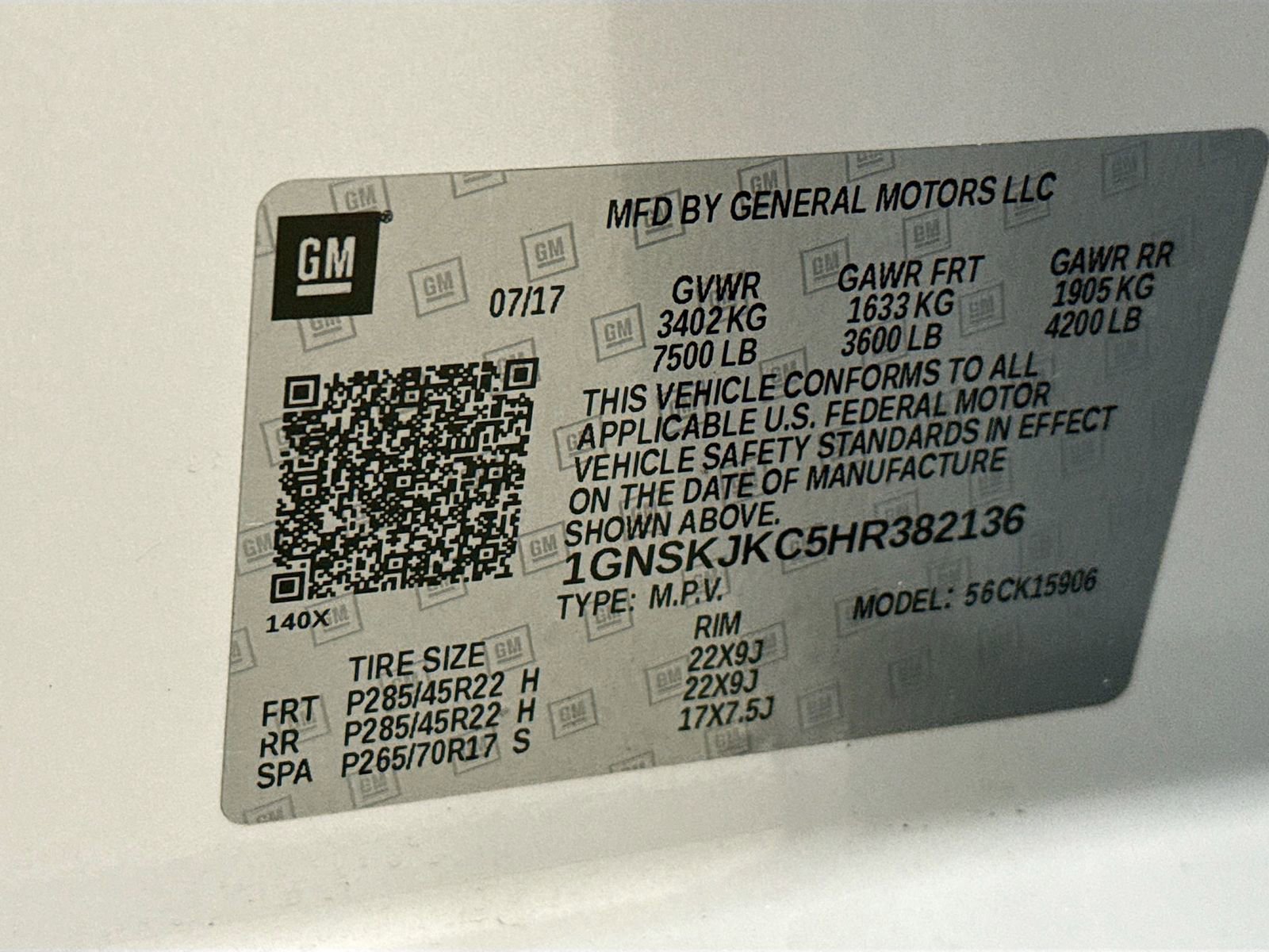 Used 2017 Chevrolet Suburban Premier image 38