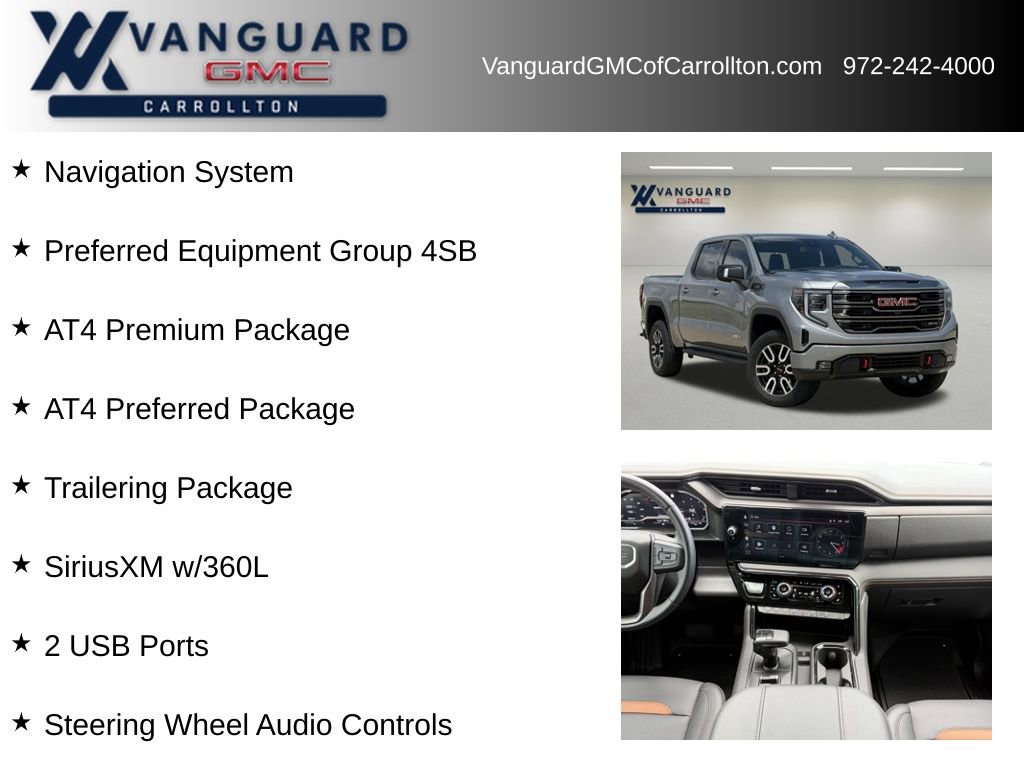 Used 2023 GMC Sierra 1500 AT4 w/ AT4 Premium Package AWD/4WD image 6