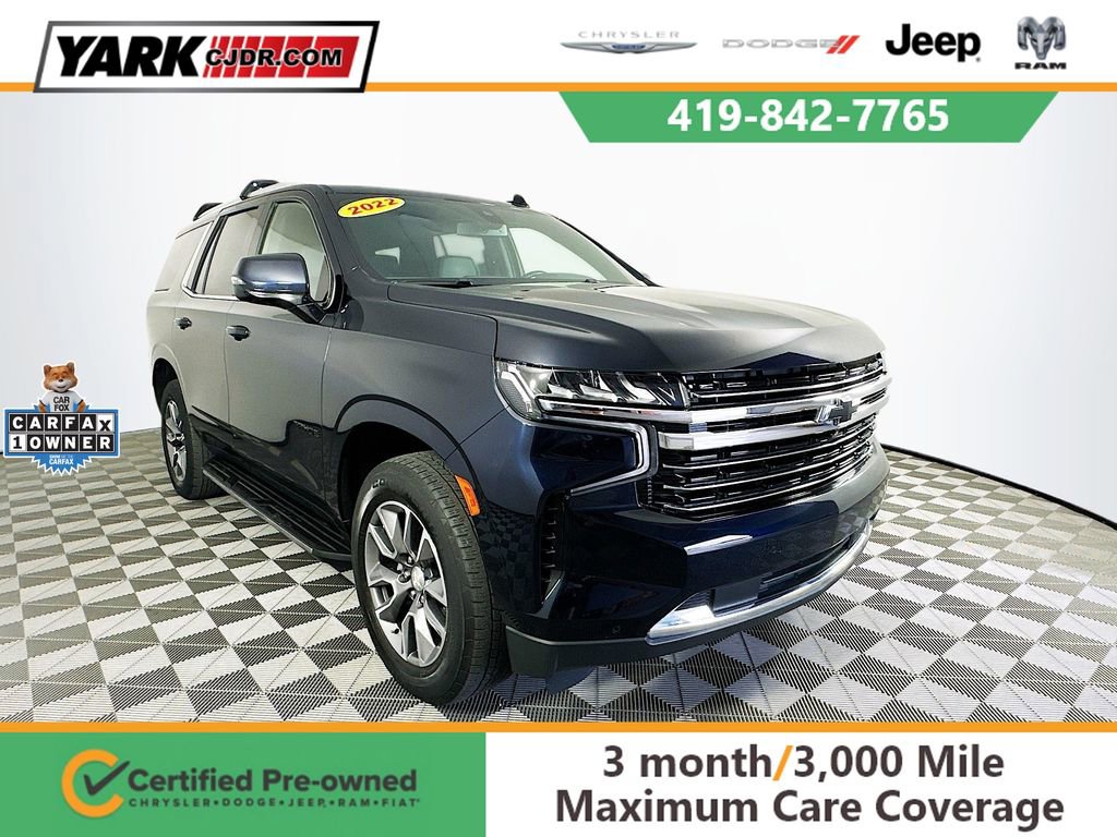 Used 2022 Chevrolet Tahoe LT w/ Luxury Package
