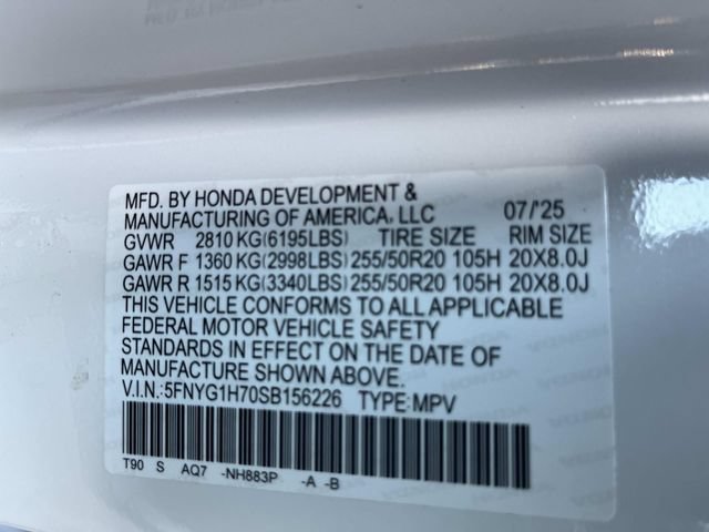 Certified 2025 Honda Pilot Touring image 22