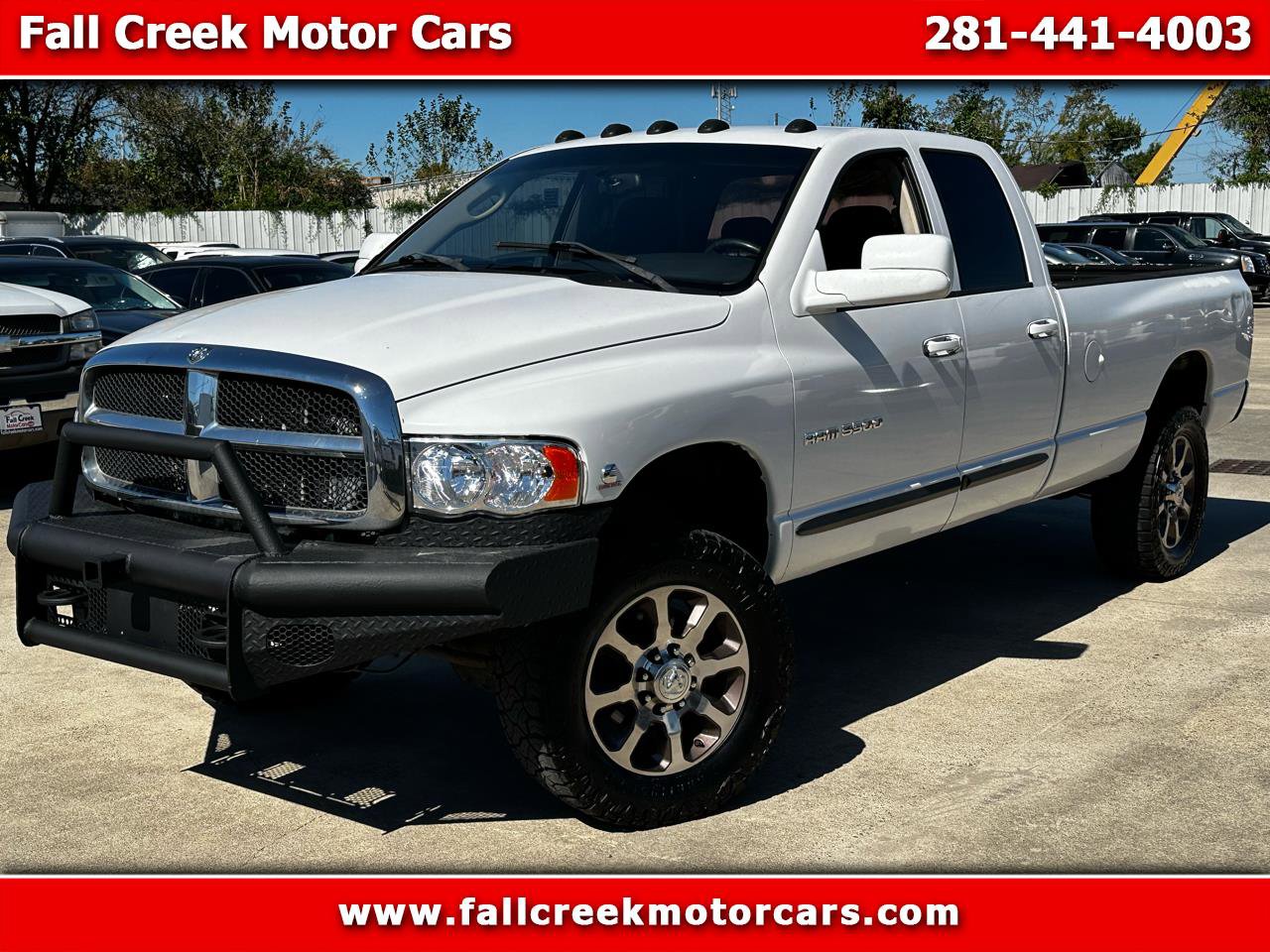 Used 2004 Dodge Ram 3500 Truck SLT w/ Trailer Tow Group