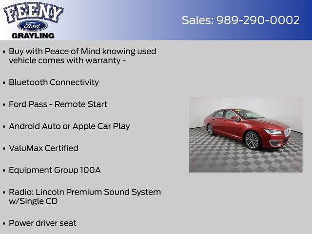 Used 2017 Lincoln MKZ Premiere image 4