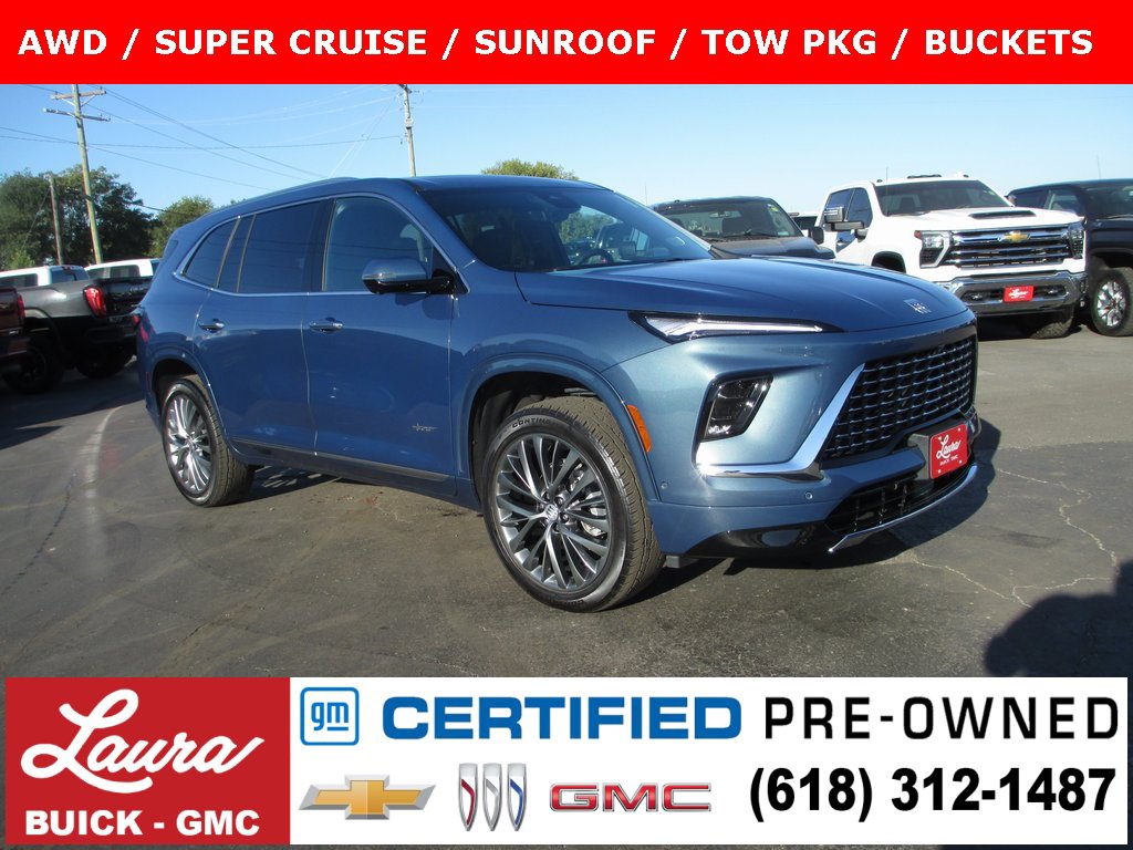 Certified 2025 Buick Enclave Avenir w/ Super Cruise Package