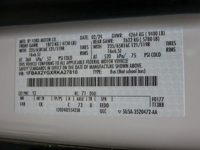 Used 2024 Ford Transit 350 XLT image 24