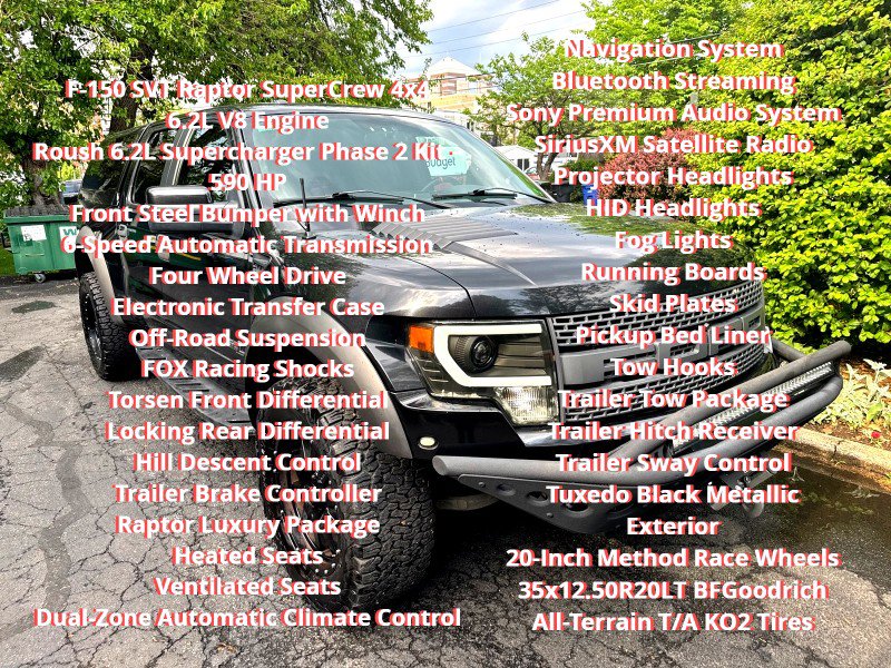 Used 2013 Ford F150 Raptor w/ Luxury Equipment Group AWD/4WD image 3