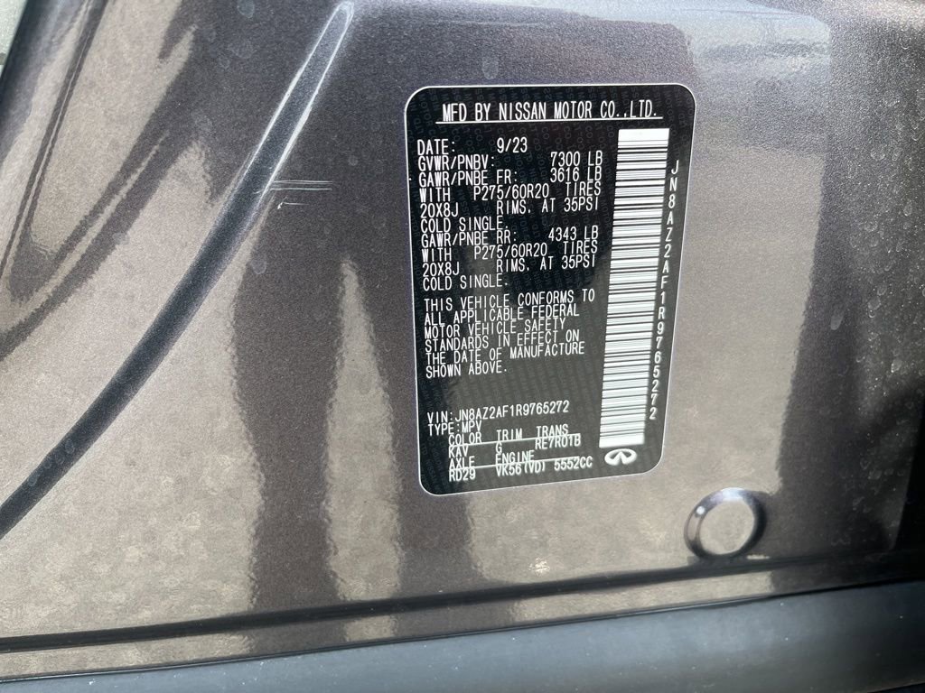 Used 2024 INFINITI QX80 Luxe image 25