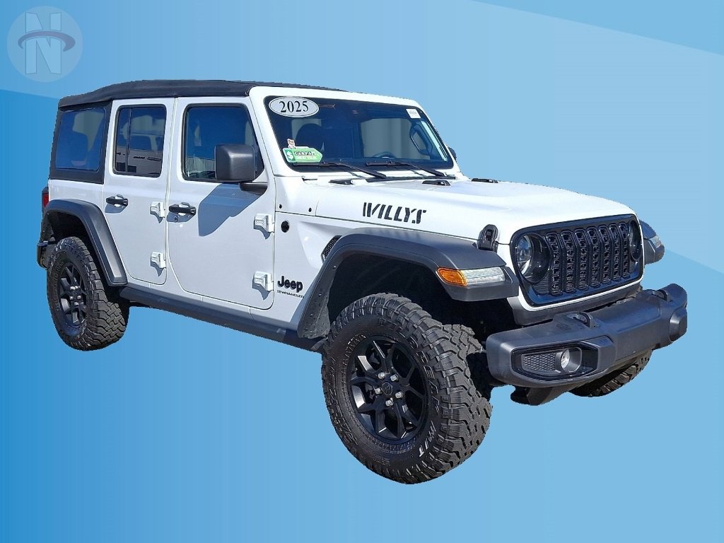 Certified 2025 Jeep Wrangler Unlimited Sport