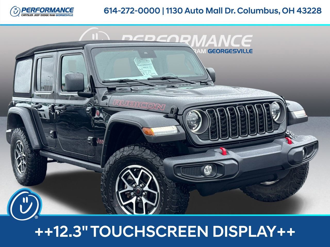 Used 2024 Jeep Wrangler Unlimited Rubicon w/ Technology Group AWD/4WD image 1