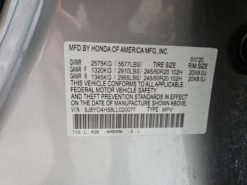 Used 2020 Acura MDX SH-AWD w/ Technology Package image 30