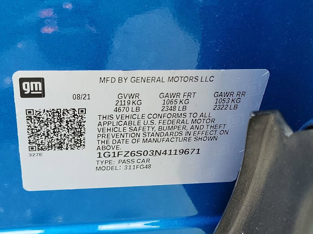 Used 2022 Chevrolet Bolt EUV Premier w/ Sun & Sound Package FWD image 35