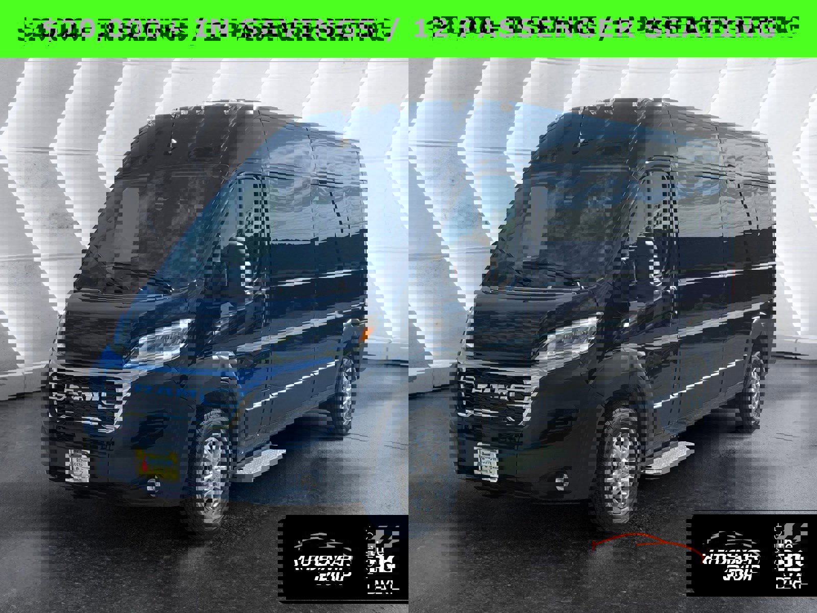 New 2024 RAM ProMaster 3500 w/ Leather Interior Group