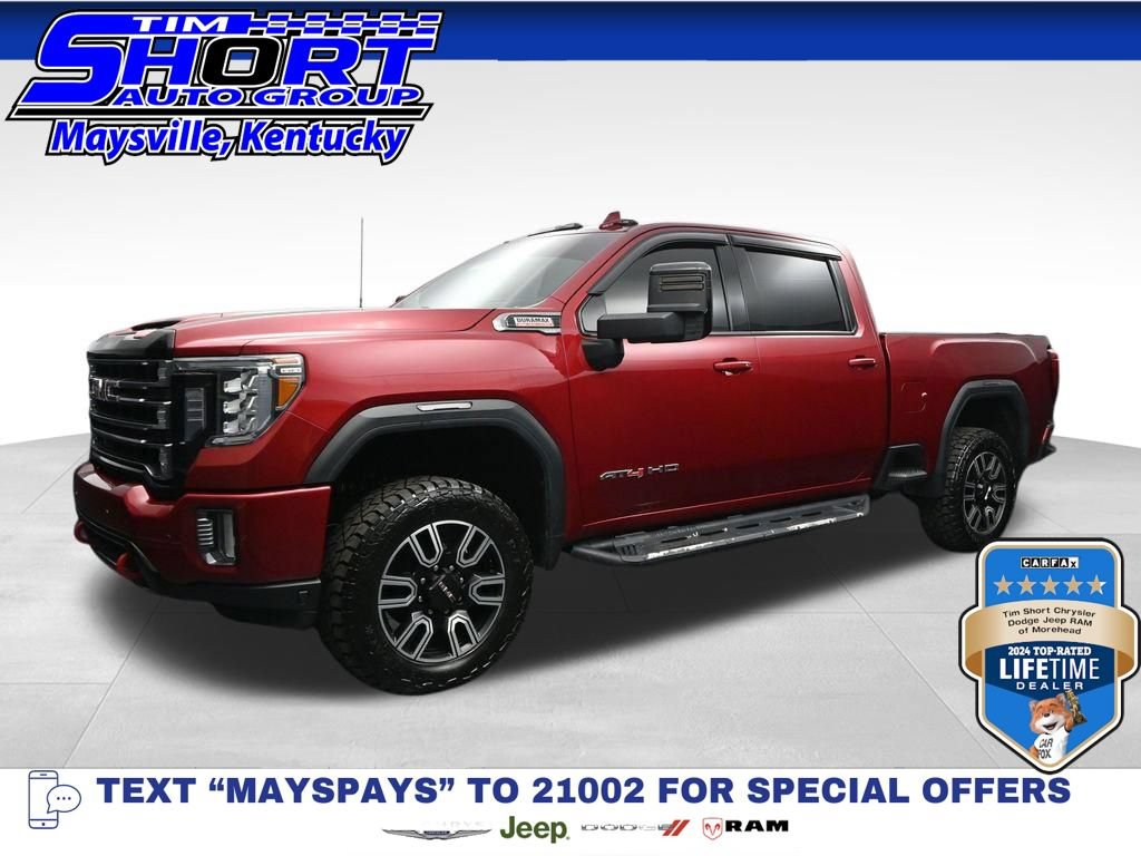 Used 2021 GMC Sierra 2500 AT4 w/ AT4 Preferred Package AWD/4WD image 1