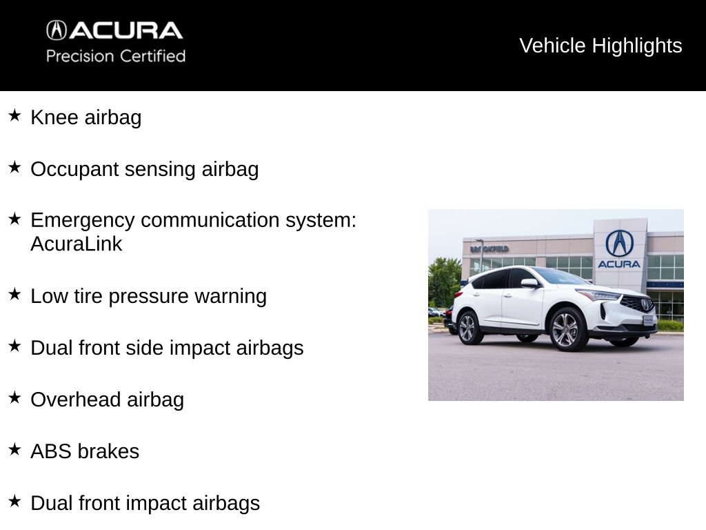 Certified 2025 Acura RDX SH-AWD w/ Technology Package image 9