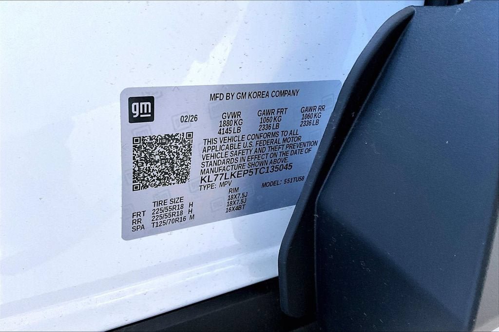 New 2026 Chevrolet Trax ACTIV w/ Sunroof Package FWD image 12