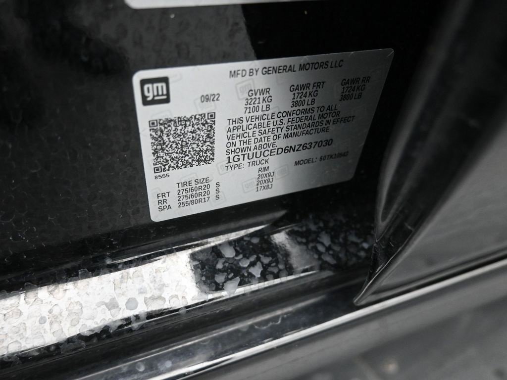 Used 2022 GMC Sierra 1500 Elevation image 19