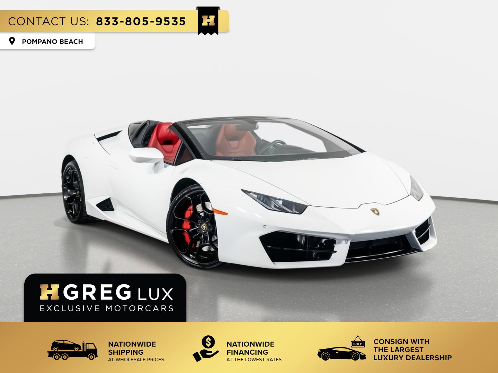 Used 2018 Lamborghini Huracan LP 580-2 image 1