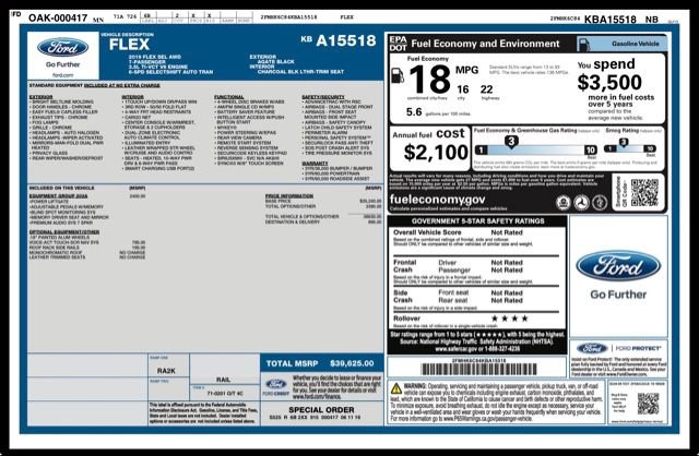 Used 2019 Ford Flex SEL w/ Equipment Group 202A AWD/4WD image 31