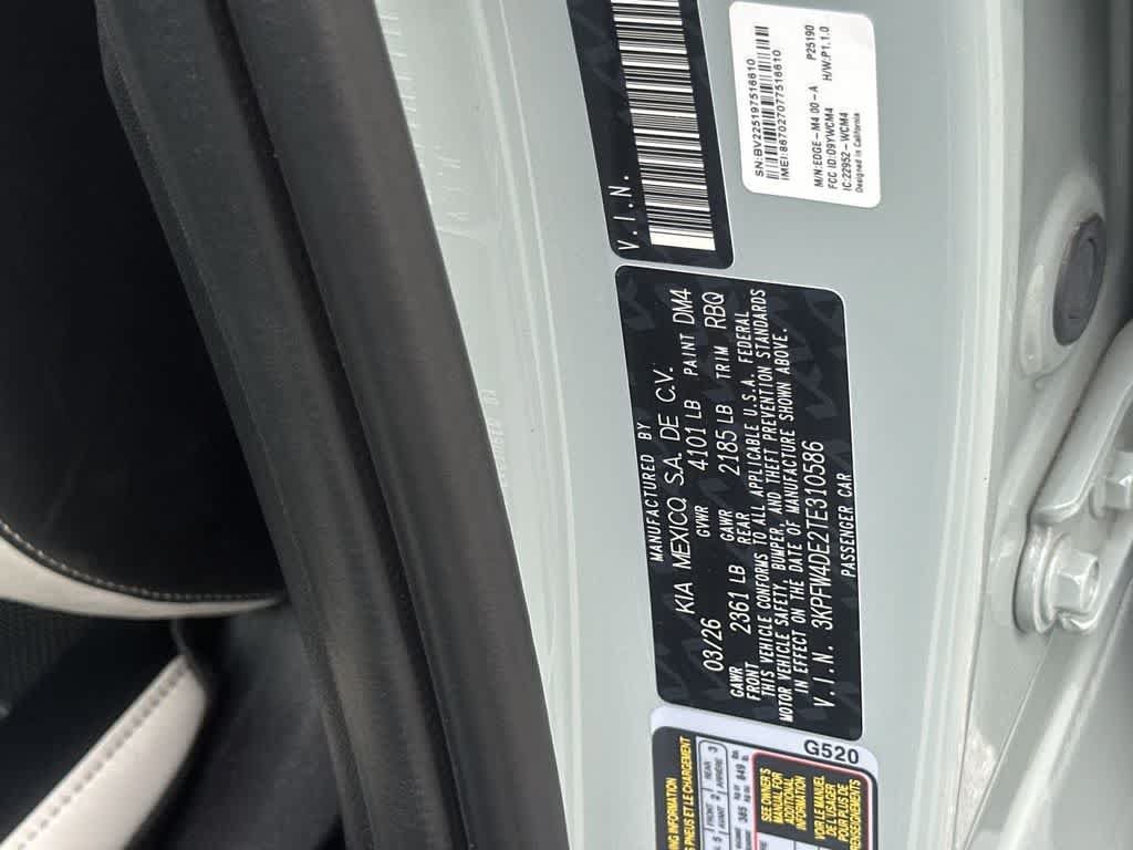 Certified 2026 Kia K4 EX w/ GT-Line Sunroof Package FWD image 18