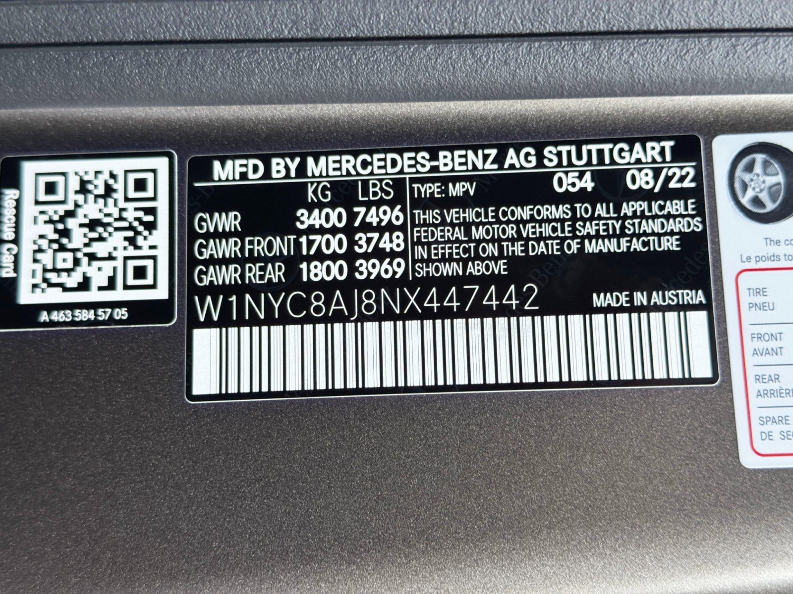 Used 2022 Mercedes-Benz G 63 AMG Squared w/ AMG Night Package Magno image 60