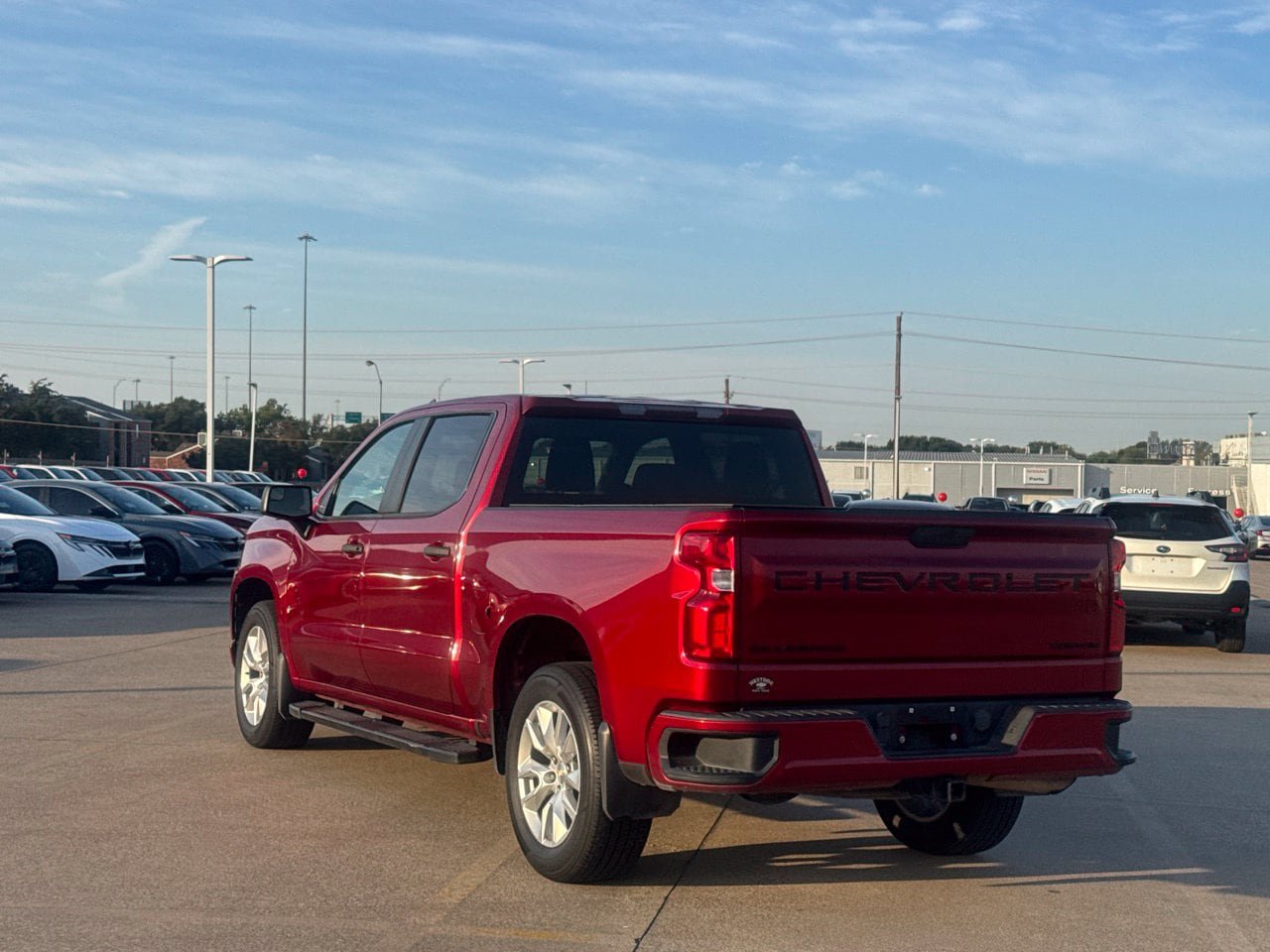 Used 2022 Chevrolet Silverado 1500 Custom w/ LPO, Dark Essentials Package RWD image 19