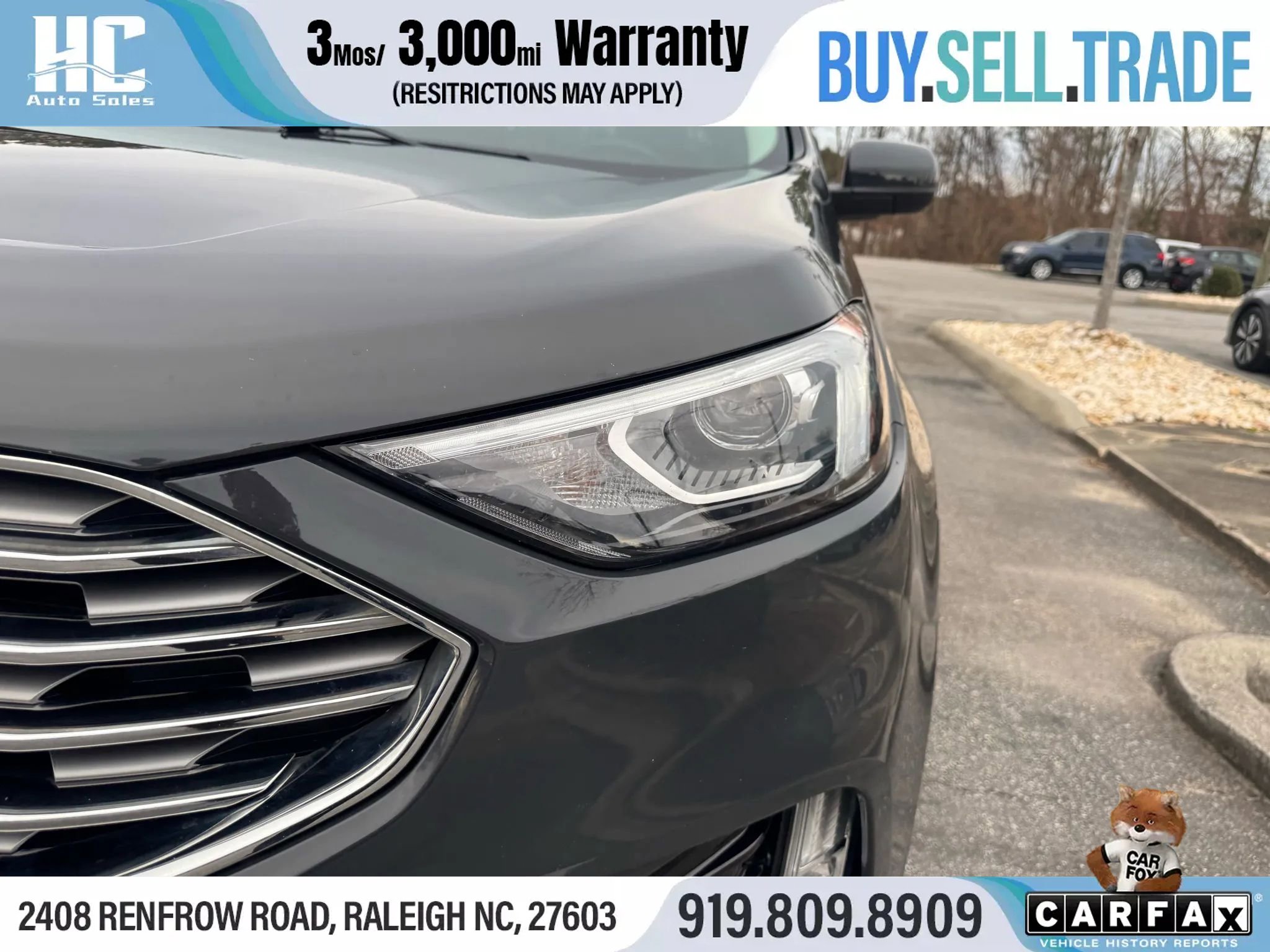 Used 2021 Ford Edge SEL w/ Cargo Accessory Package image 9