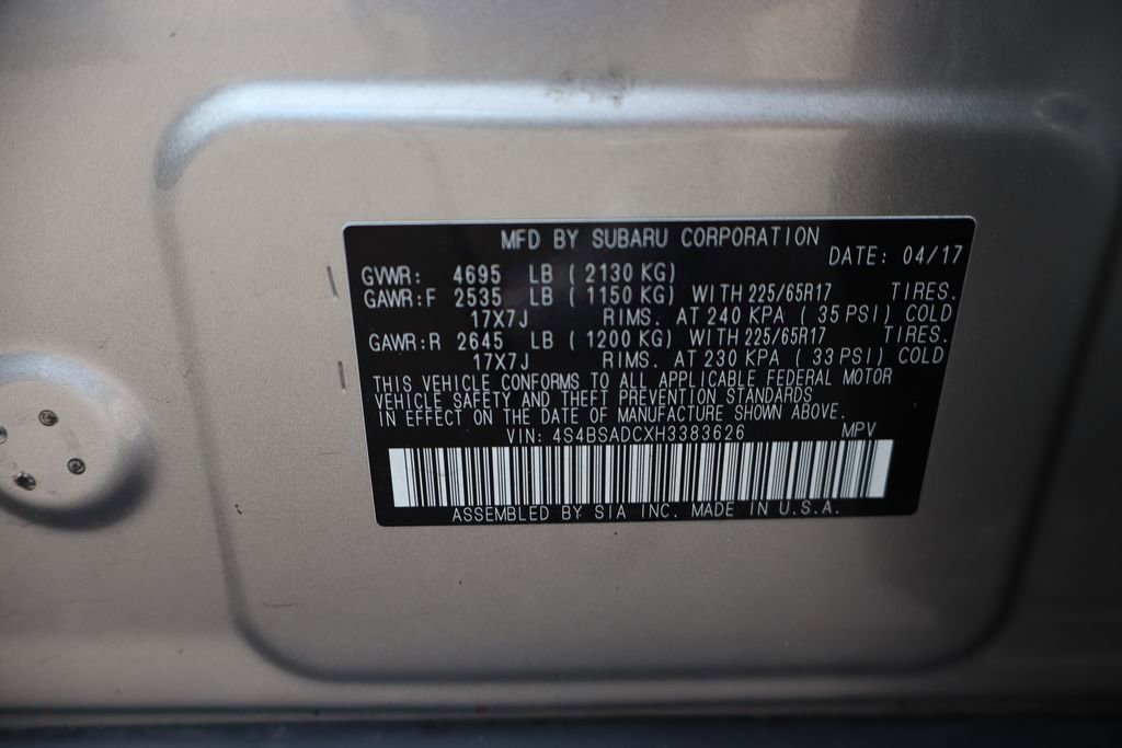 Used 2017 Subaru Outback 2.5i Premium AWD/4WD image 46