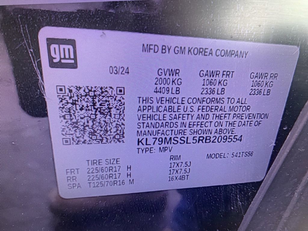 Used 2024 Chevrolet TrailBlazer ACTIV w/ Driver Confidence Package image 10