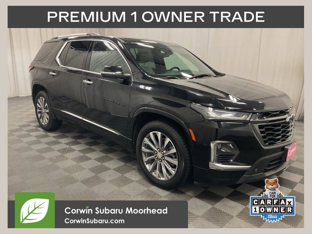 Used 2023 Chevrolet Traverse Premier w/ LPO, Floor Liner Package AWD/4WD 360° Tour