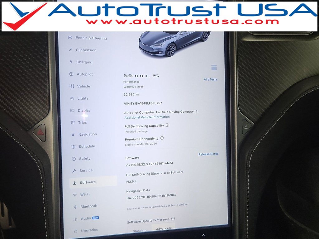 Used 2020 Tesla Model S Performance