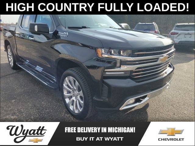 Used 2020 Chevrolet Silverado 1500 High Country w/ Technology Package AWD/4WD image 1