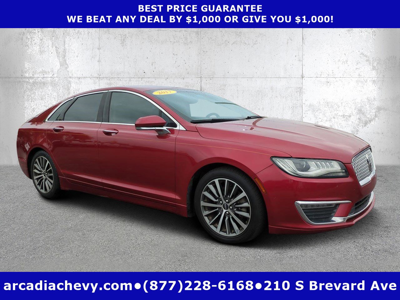 Used 2017 Lincoln MKZ Premiere image 1