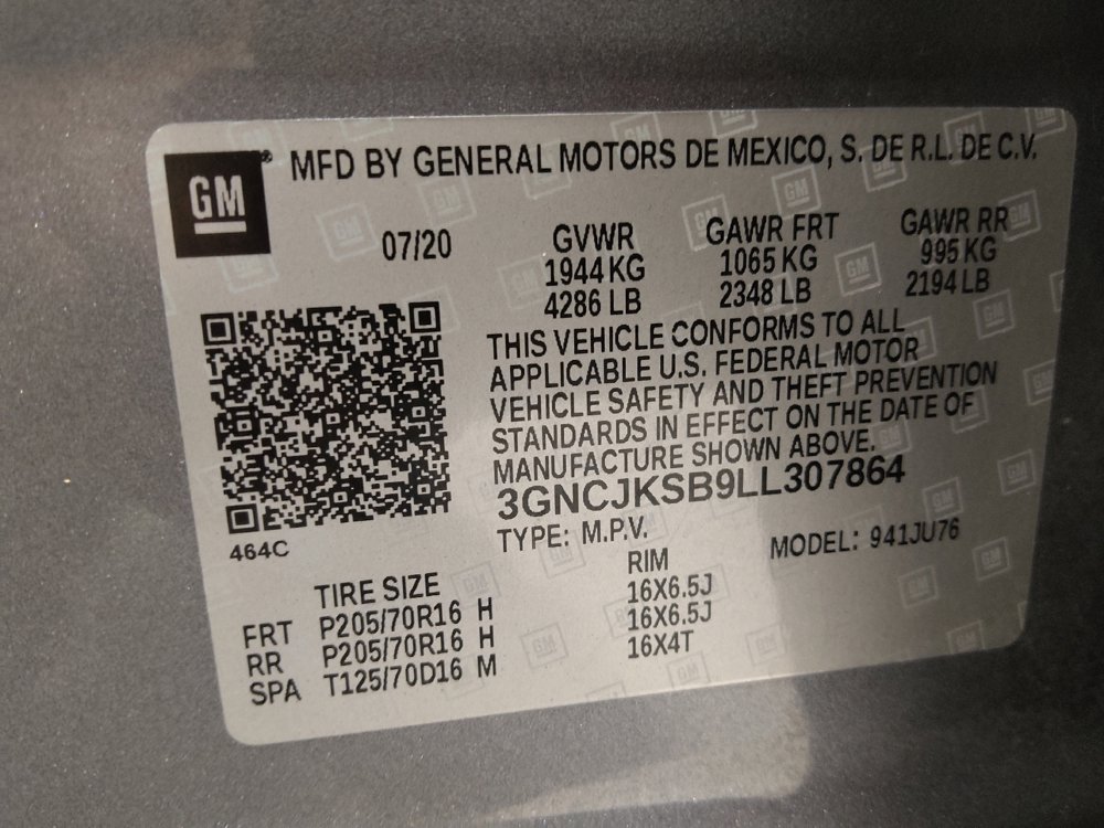 Used 2020 Chevrolet Trax LS w/ Tint and Cruise Package image 33