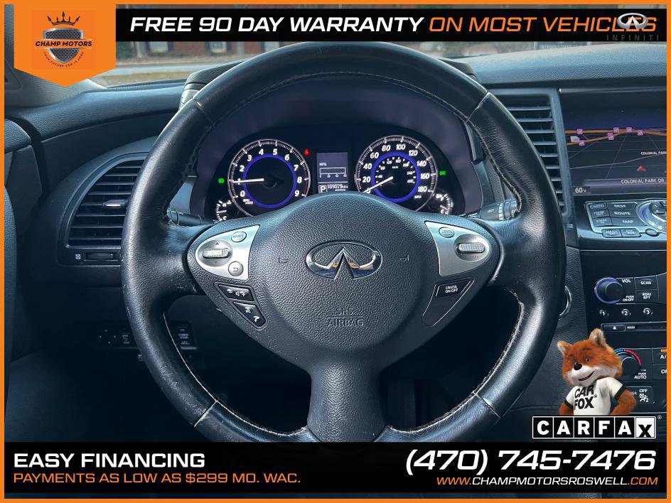 Used 2017 INFINITI QX70 2WD w/ Premium Package image 22