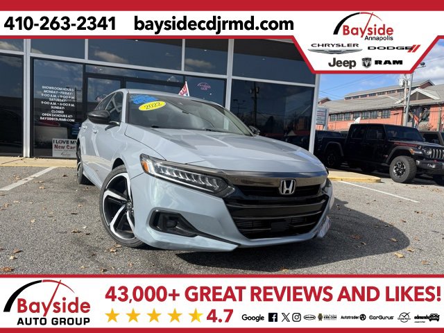 Used 2022 Honda Accord Sport
