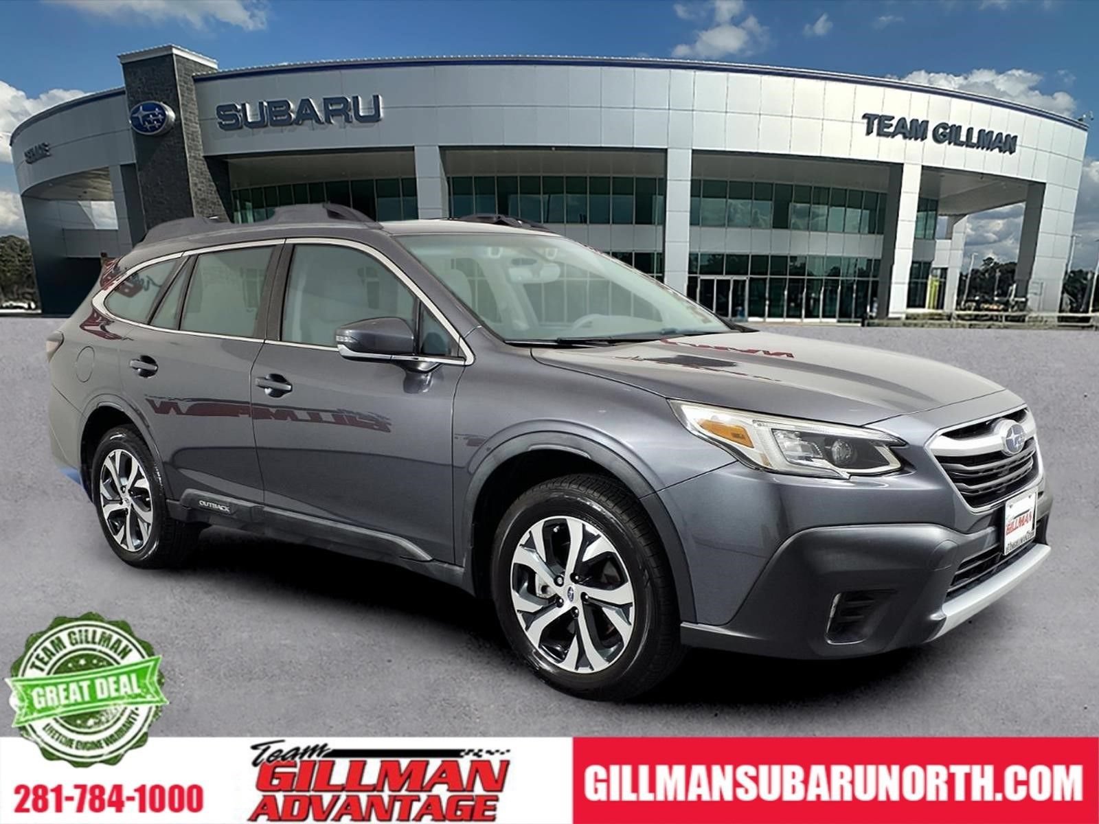 Certified 2021 Subaru Outback Limited XT w/ Popular Package #2 AWD/4WD image 1