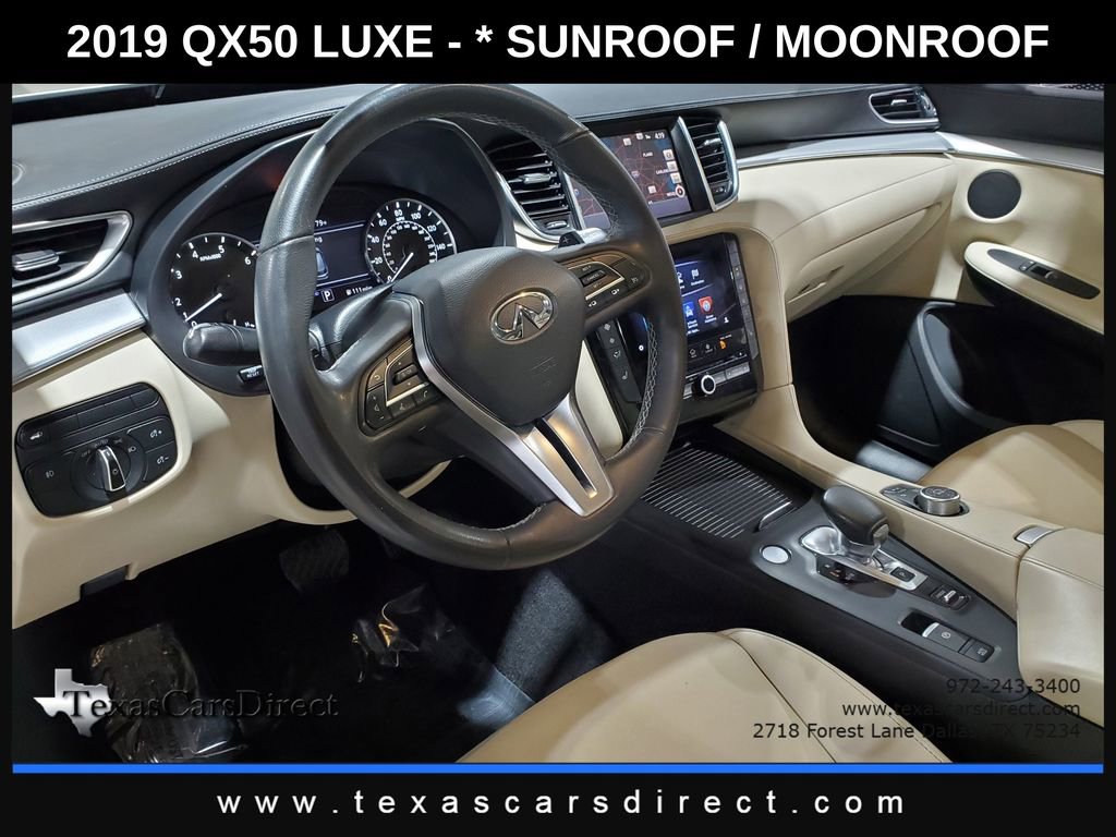 Used 2019 INFINITI QX50 Luxe w/ Navigation Package image 7