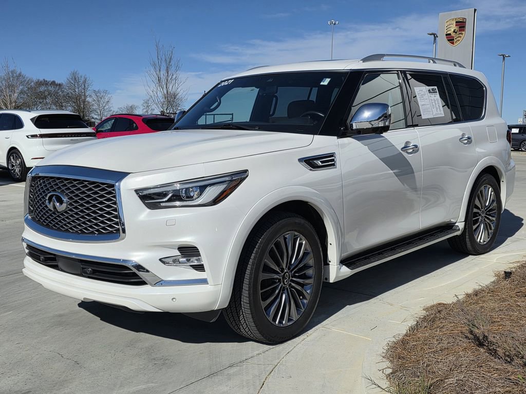 Used 2021 INFINITI QX80 Sensory w/ All-Season Package