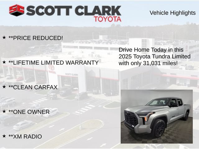 Used 2025 Toyota Tundra Limited w/ TRD Off-Road Package AWD/4WD image 12