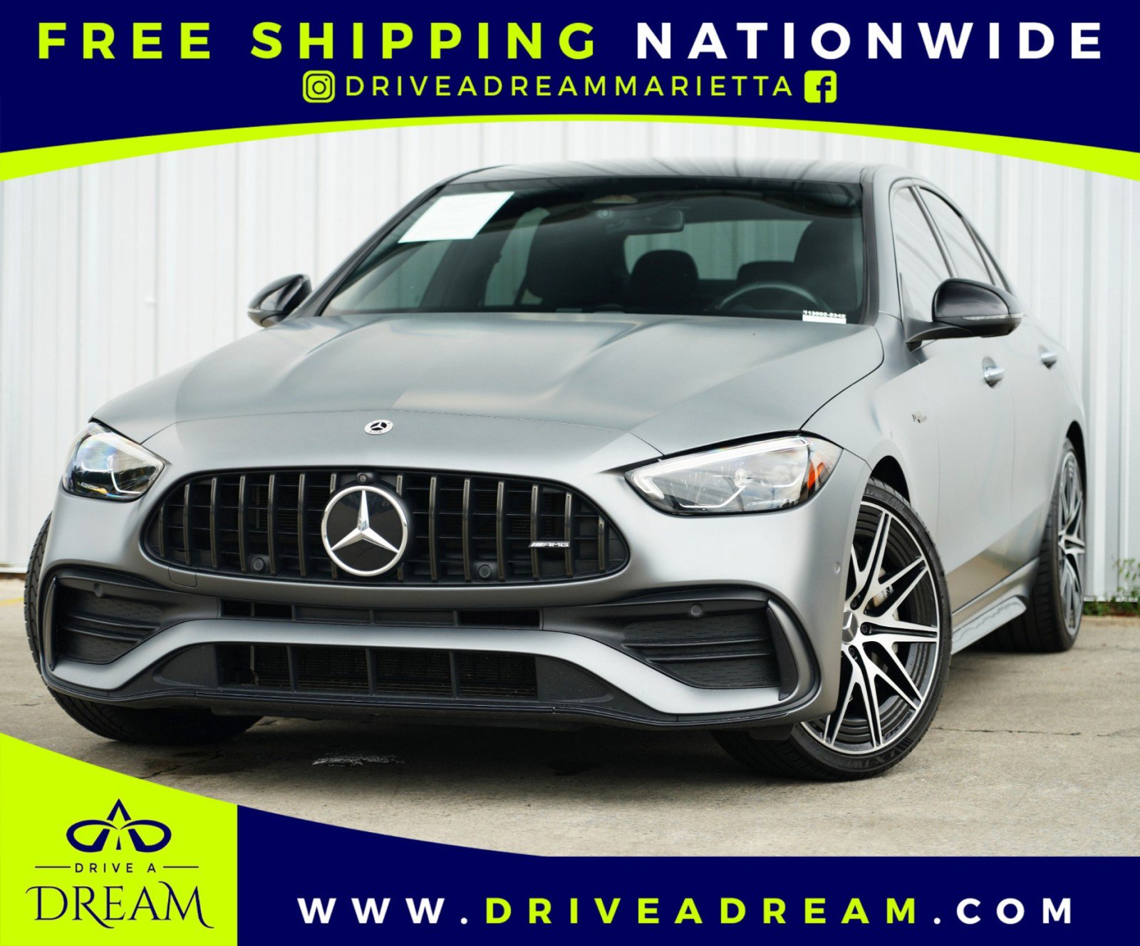 Used 2023 Mercedes-Benz C 43 AMG 4MATIC Sedan