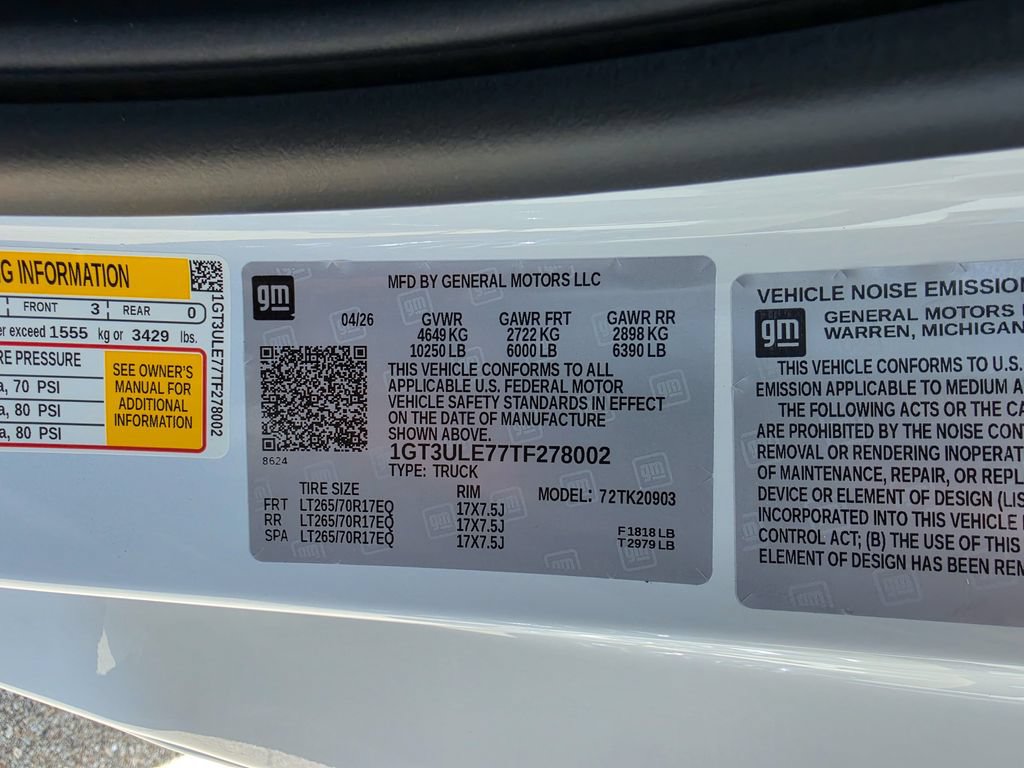 New 2026 GMC Sierra 2500 Pro w/ Convenience Package AWD/4WD image 23
