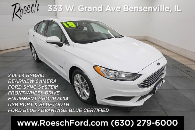 Certified 2018 Ford Fusion S