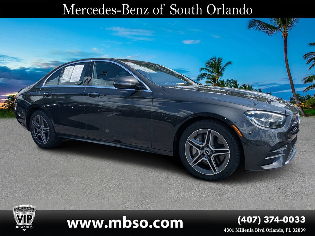 Used 2023 Mercedes-Benz E 350 4MATIC Sedan image 1