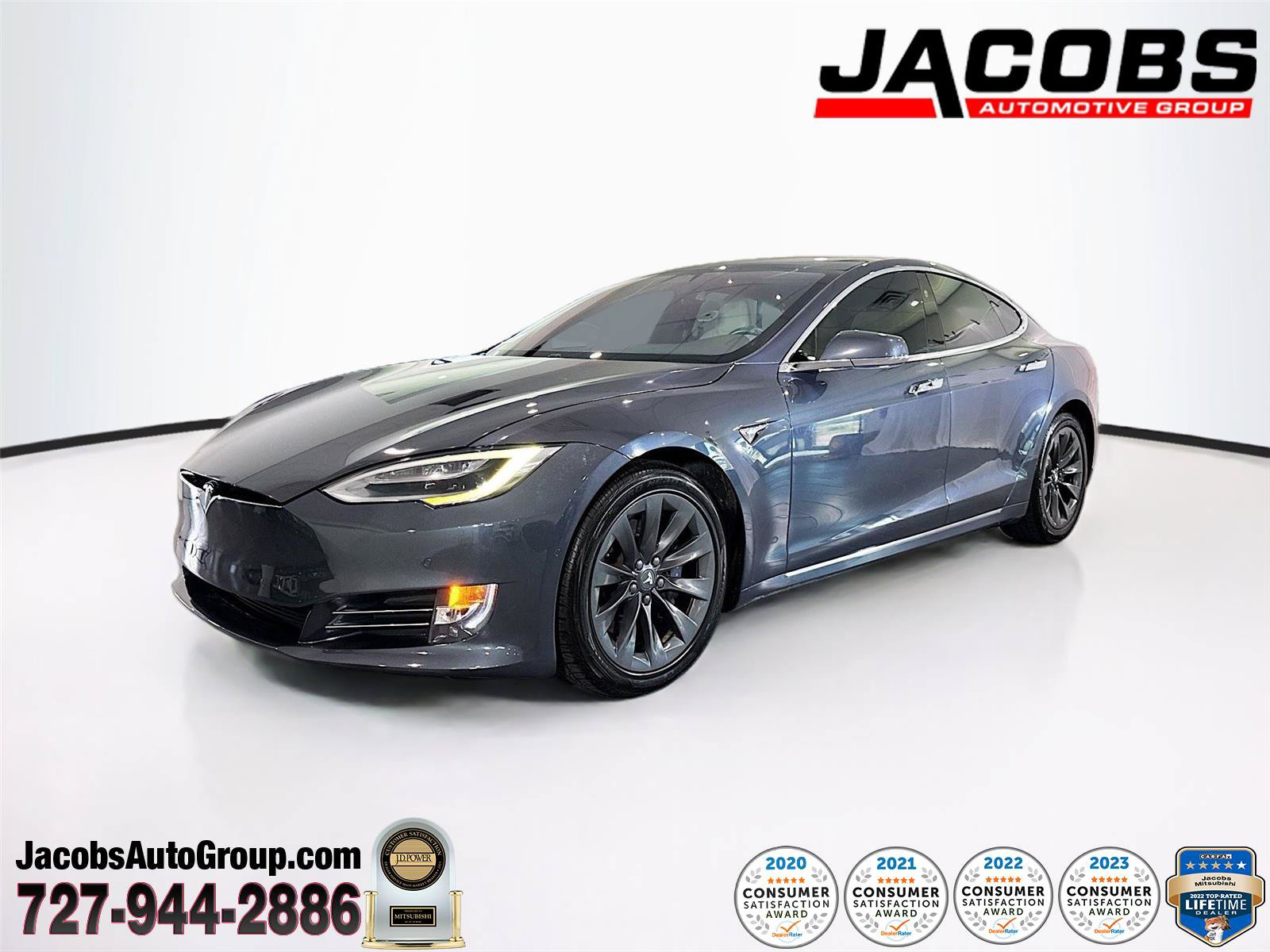 Used 2019 Tesla Model S 75D AWD/4WD video 1