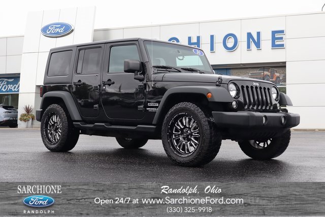 Used 2016 Jeep Wrangler Unlimited Sport w/ Quick Order Package 24S